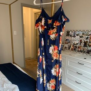 Floral maxi dress